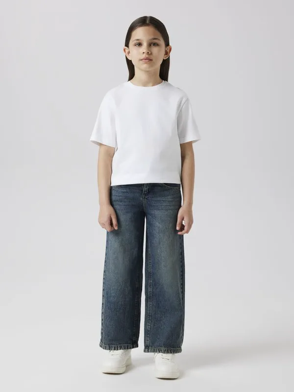 Джинсы свободного кроя Name It, Vintage Dark Blue Denim