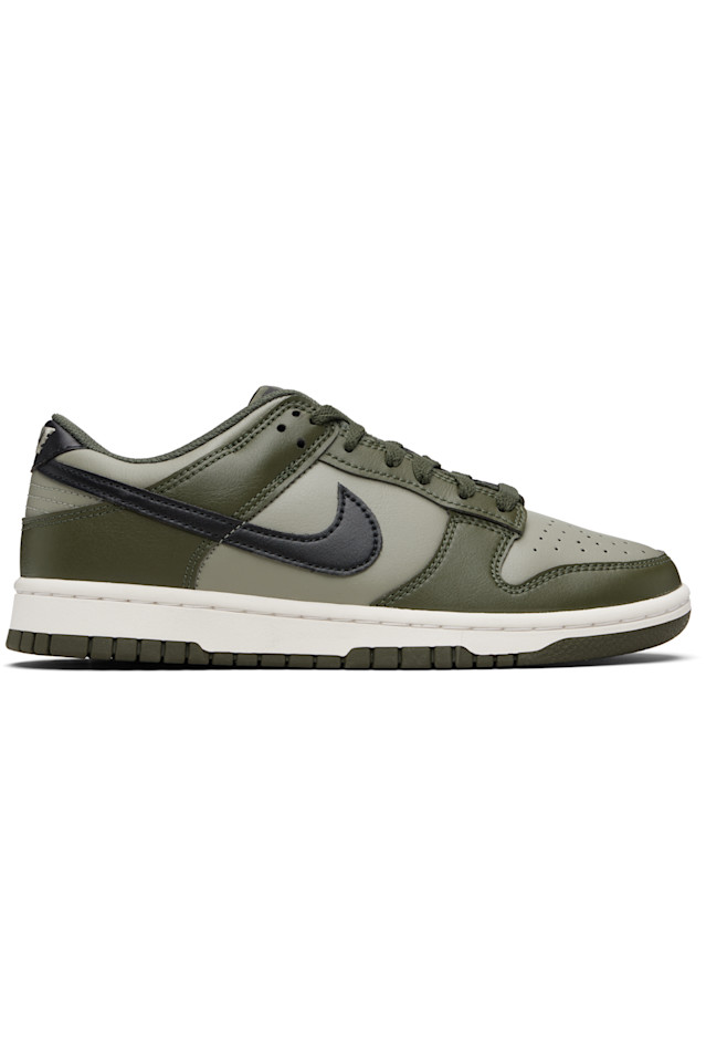 Nike Зеленые низкие ретро-кроссовки Dunk