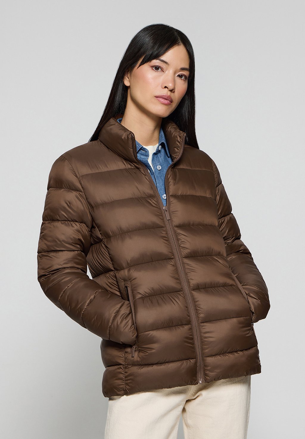 

Зимняя куртка ULTRALIGHT SUSANNE PATCH Polo Club, коричневый