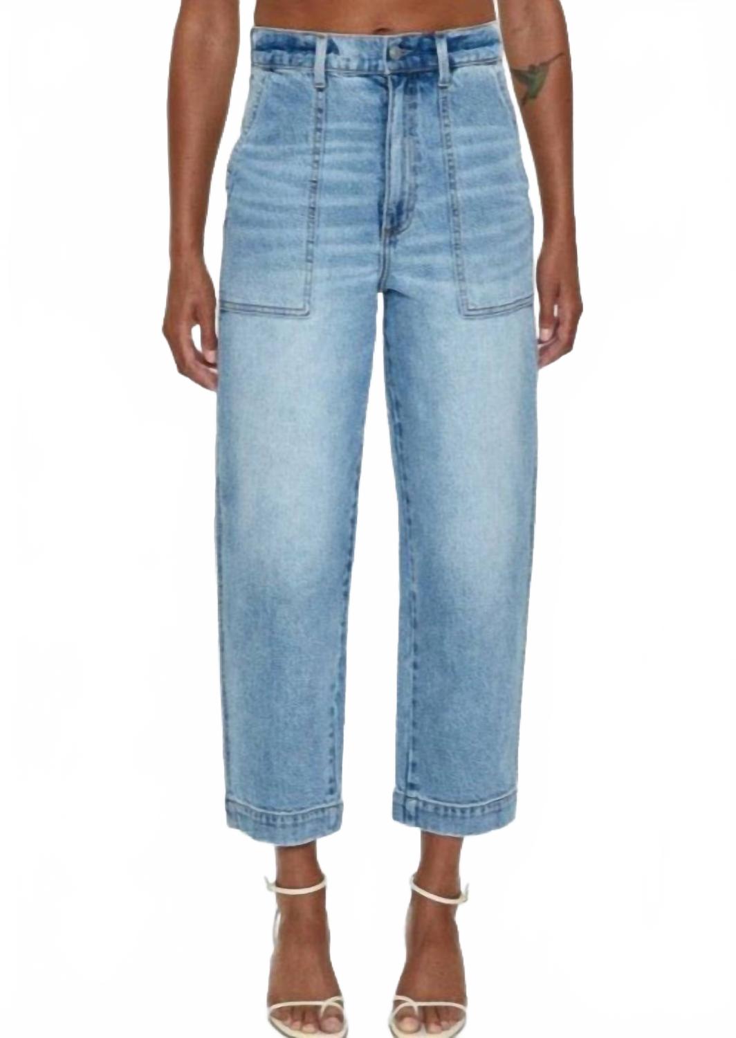 

Джинсы Turner с бочкообразными штанинами в цвете прованс PISTOLA, Provence