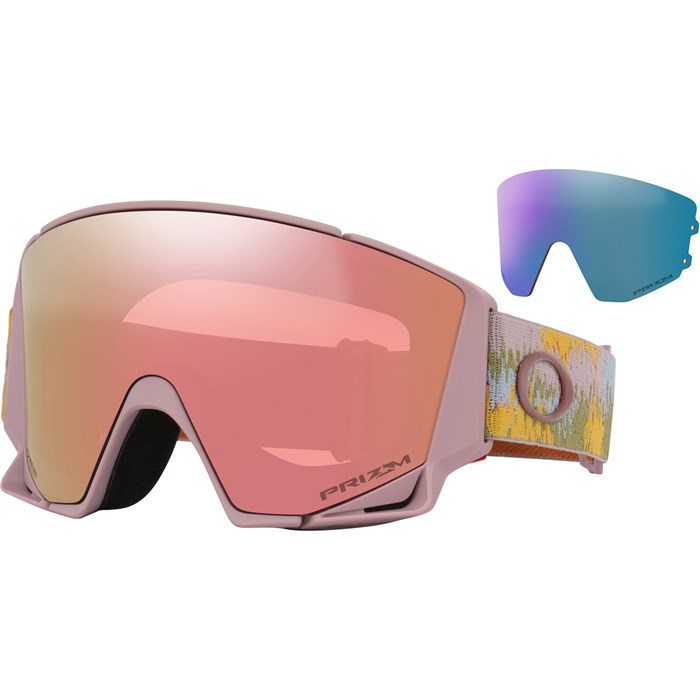 

Очки Flow scape m Oakley, Toadstool Static/Prizm Rose Gold+Prizm Iced Iridium