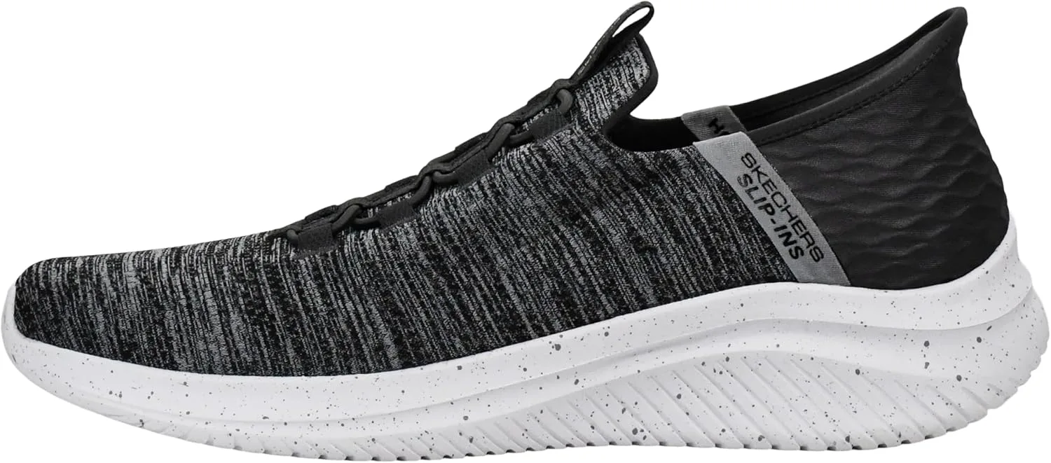 Мужские кроссовки Skechers Ultra Flex 3.0 с мгновенной посадкой без застежек, темно-серый — фото 4