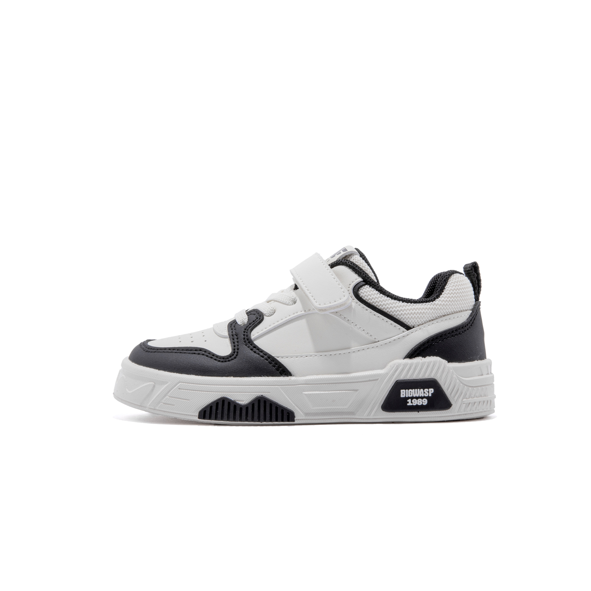 

Детские кроссовки для скейтбординга с амортизацией, дышащие и противоскользящие BIG WASP, бежевый/черный