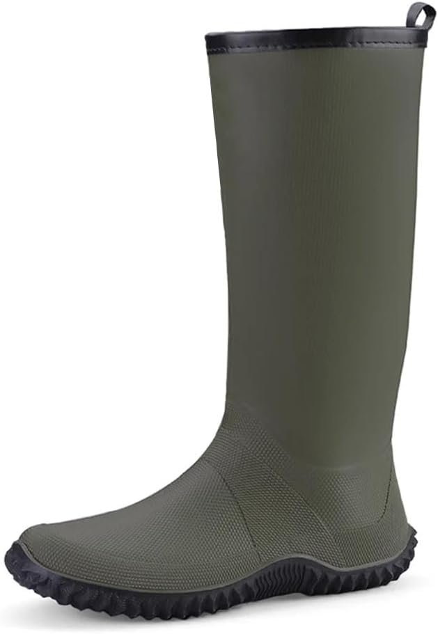 

Женские комфортные нескользящие водонепроницаемые ботинки для женщин для работы на открытом воздухе и рыбалки, мужские резиновые ботинки Generic, Army En8 Yn01