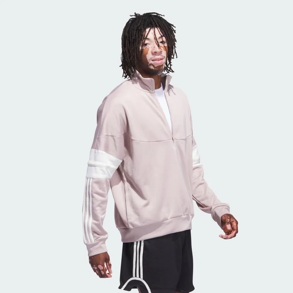 Мужская баскетбольная разминочная куртка adidas — фото 4