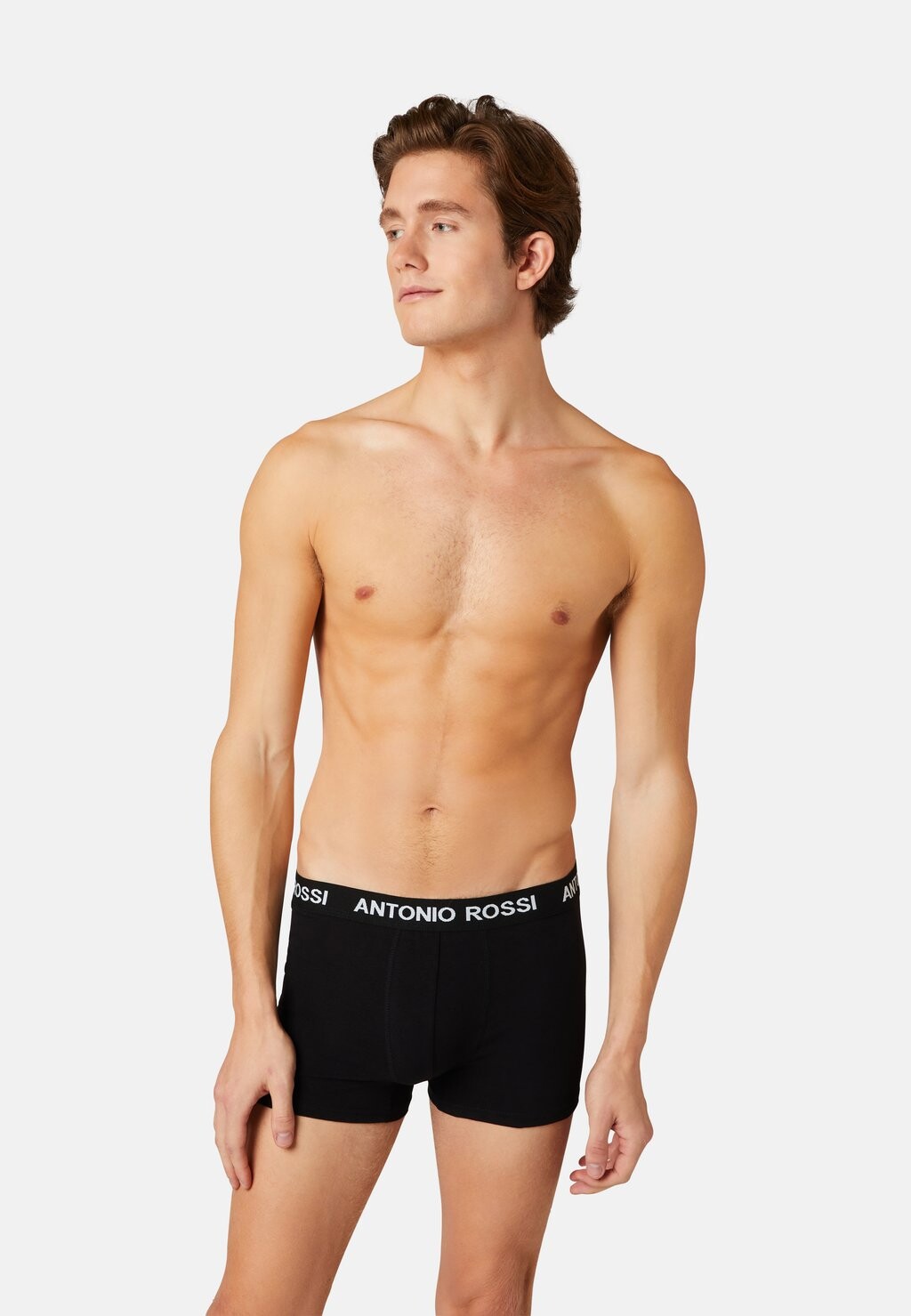 

Трусики ANTONIO ROSSI FITTED 3 PACK FM London, цвет black with white writing