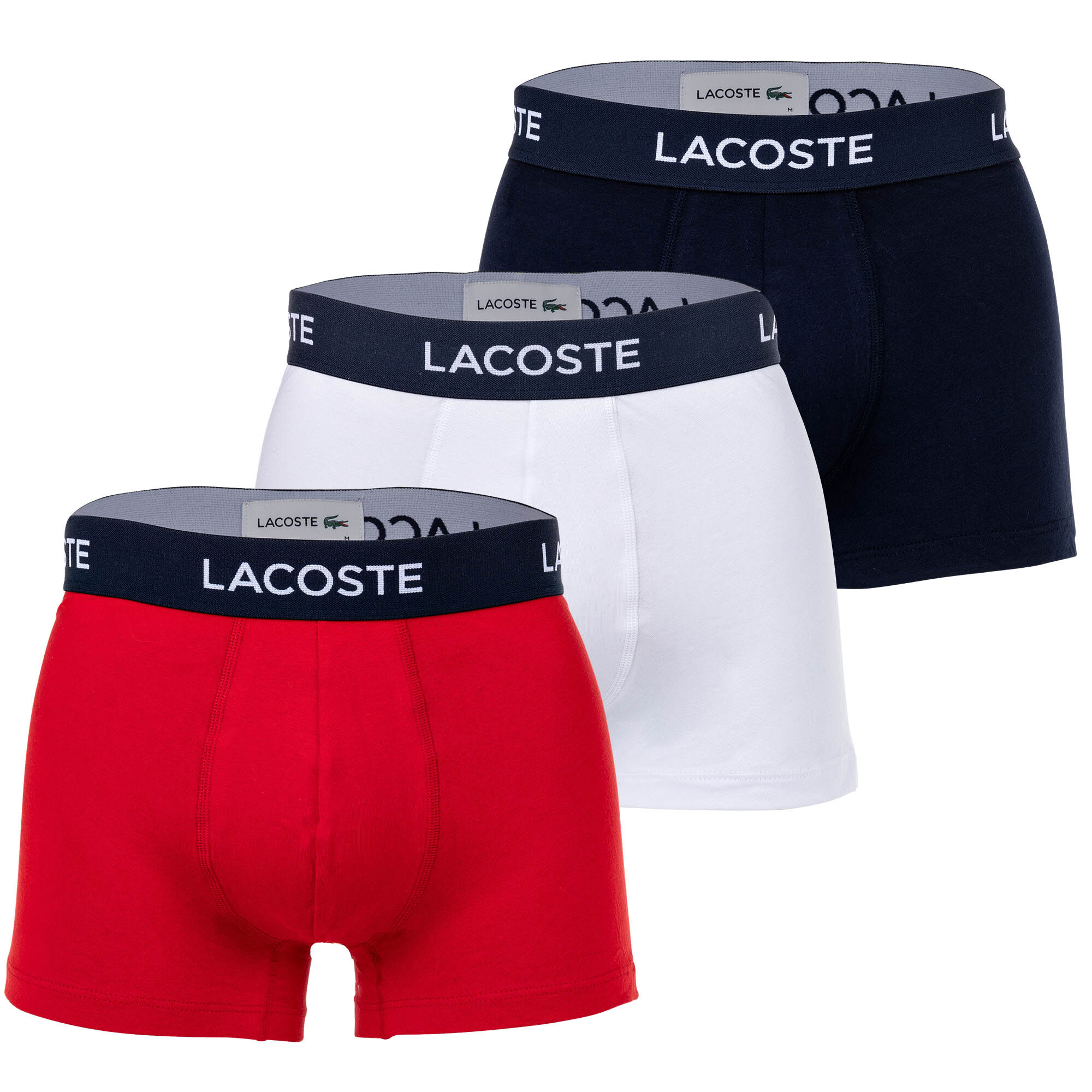 

Боксеры Lacoste Boxershort 3 шт, темно-синий