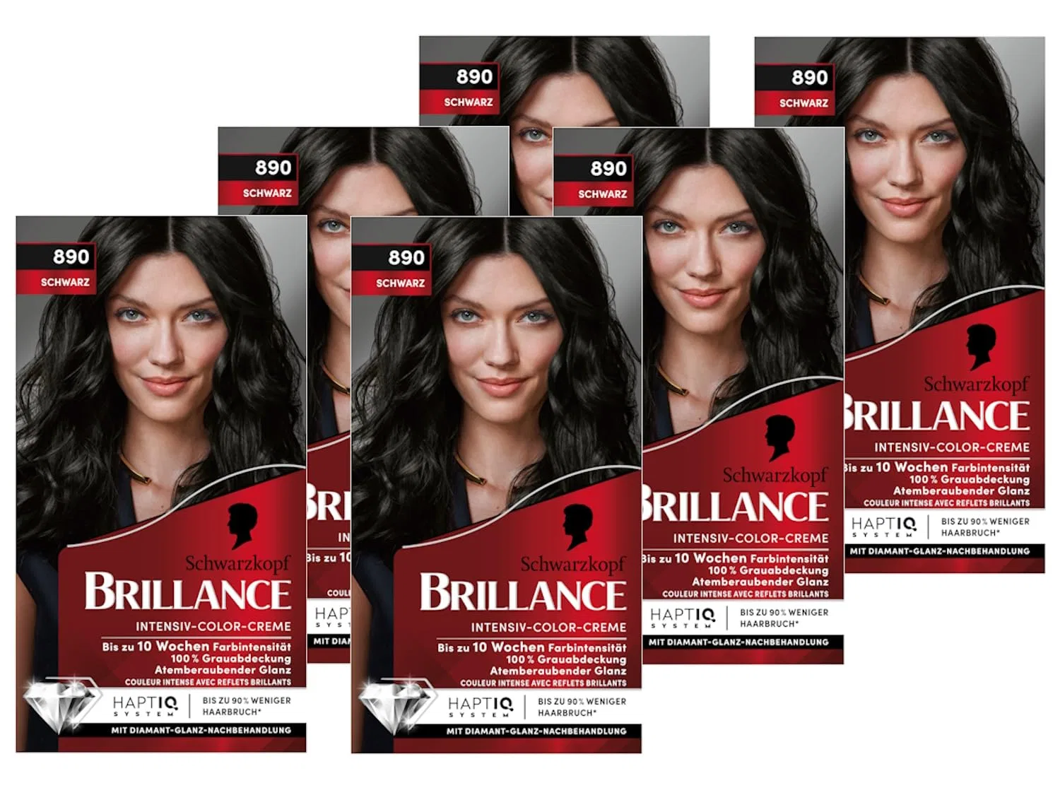 Стойкая крем-краска для волос Brillance Intensive Colour Cream Brillance