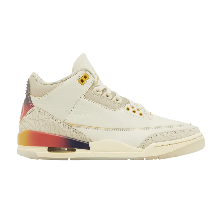

Кроссовки Air Jordan J. Balvin x Air Jordan 3 Retro 'Medellín Sunset' Sample, кремовый
