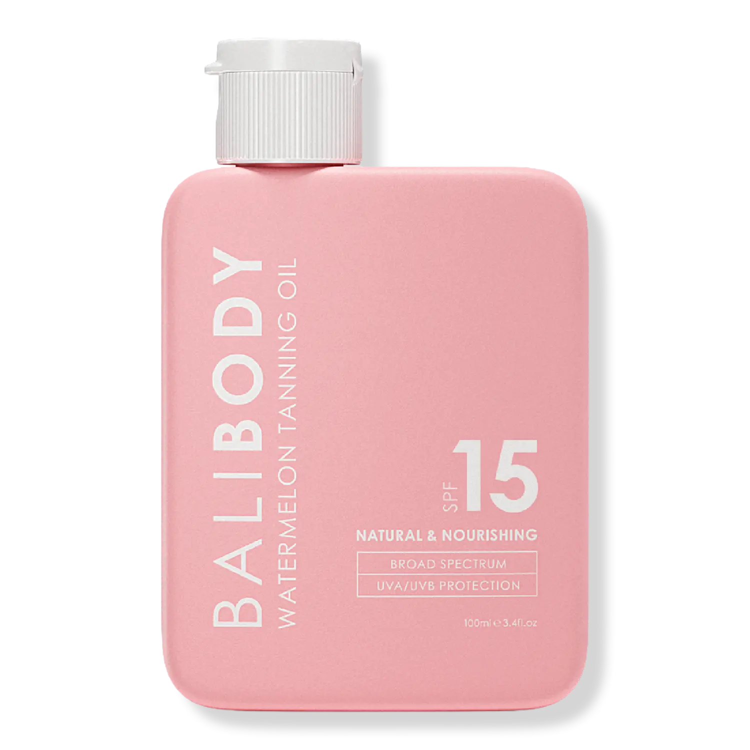 

Увлажняющее натуральное масло для загара со вкусом арбуза SPF15 Bali Body
