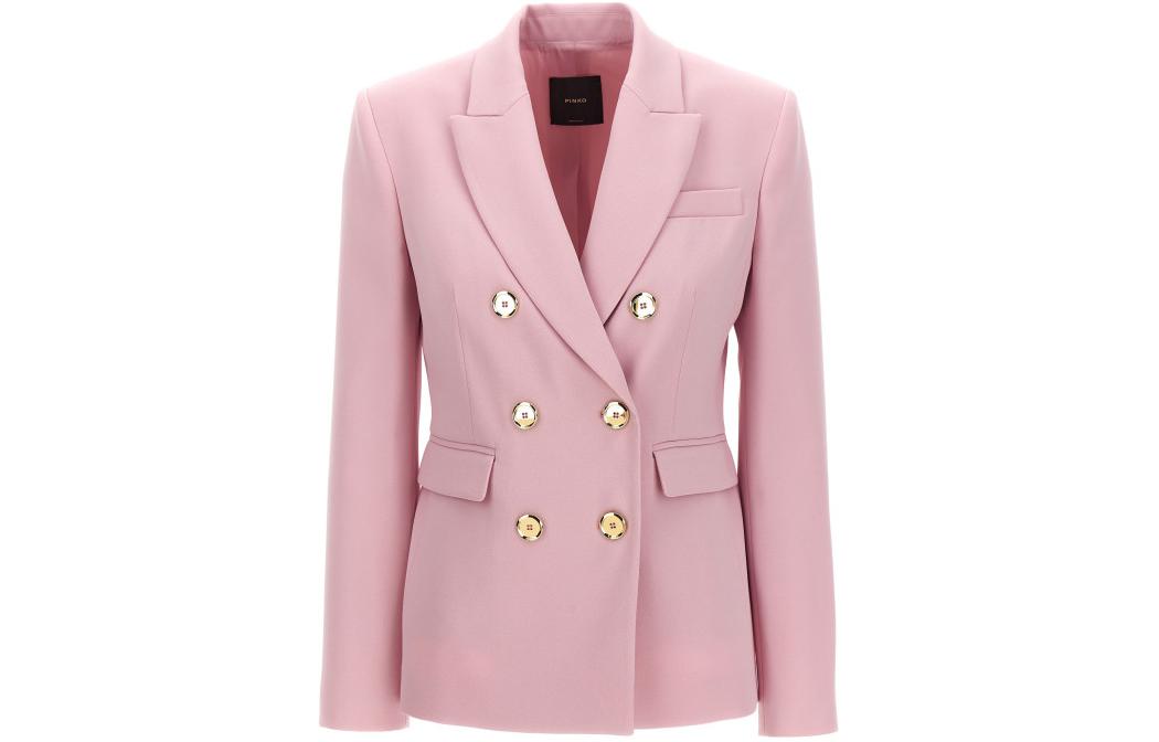 

PINKO Двубортный блейзер, Pink