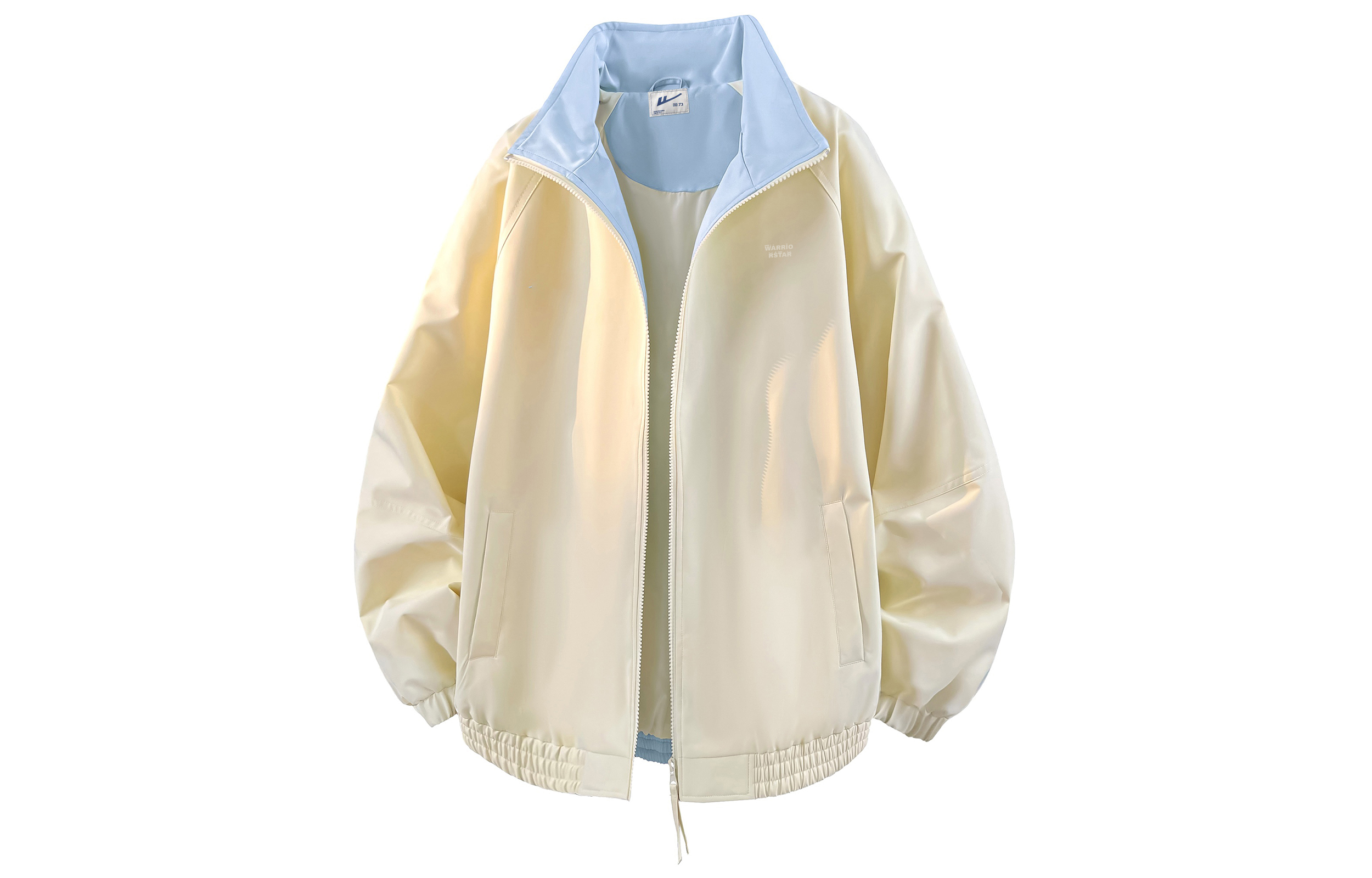 

WARRIOR Куртка Unisex из коллекции Huichao Riding The Wind, Light Yellow[Stand Collar]