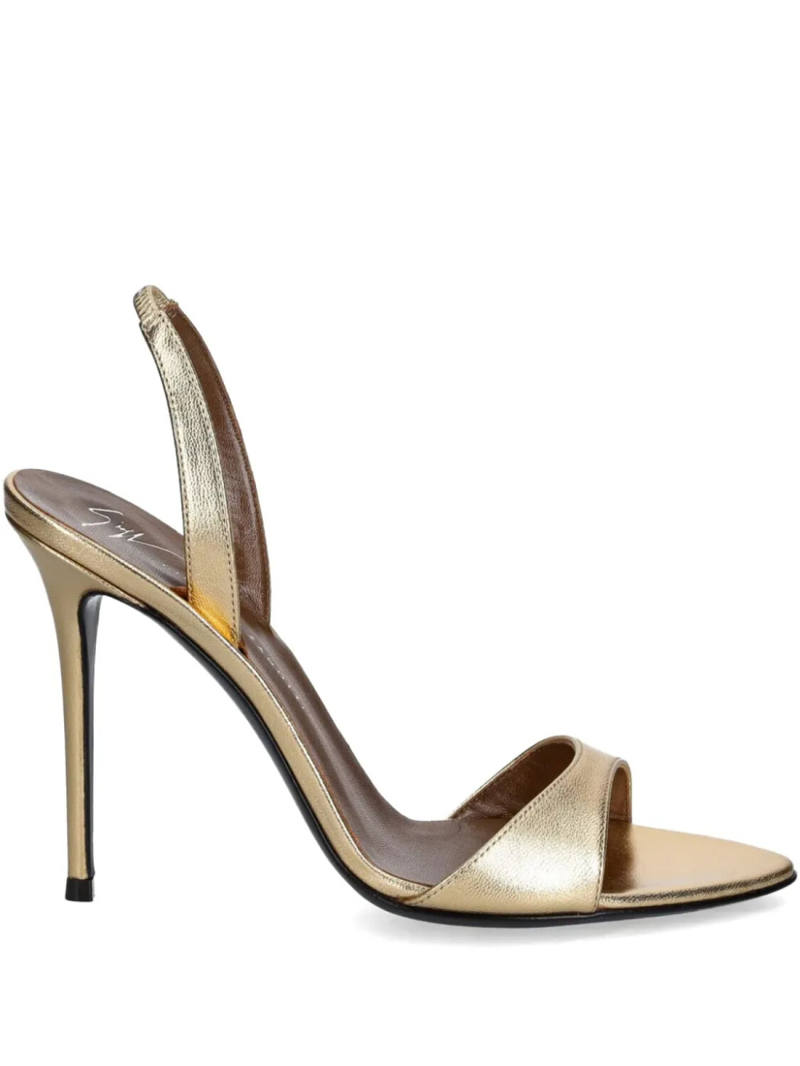 Босоножки Giuseppe Zanotti Lilibeth 105 мм, золотой