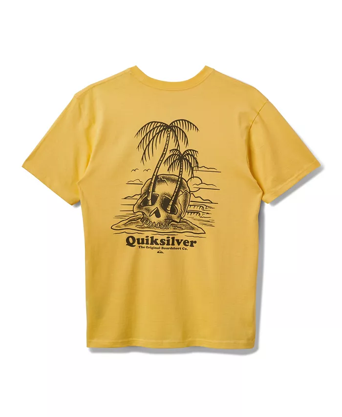 

Мужская футболка с коротким рукавом Overgrown Quiksilver, желтый