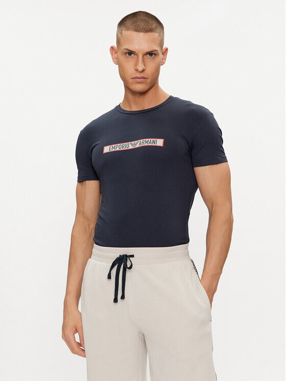 

Футболка Emporio Armani Underwear, синий