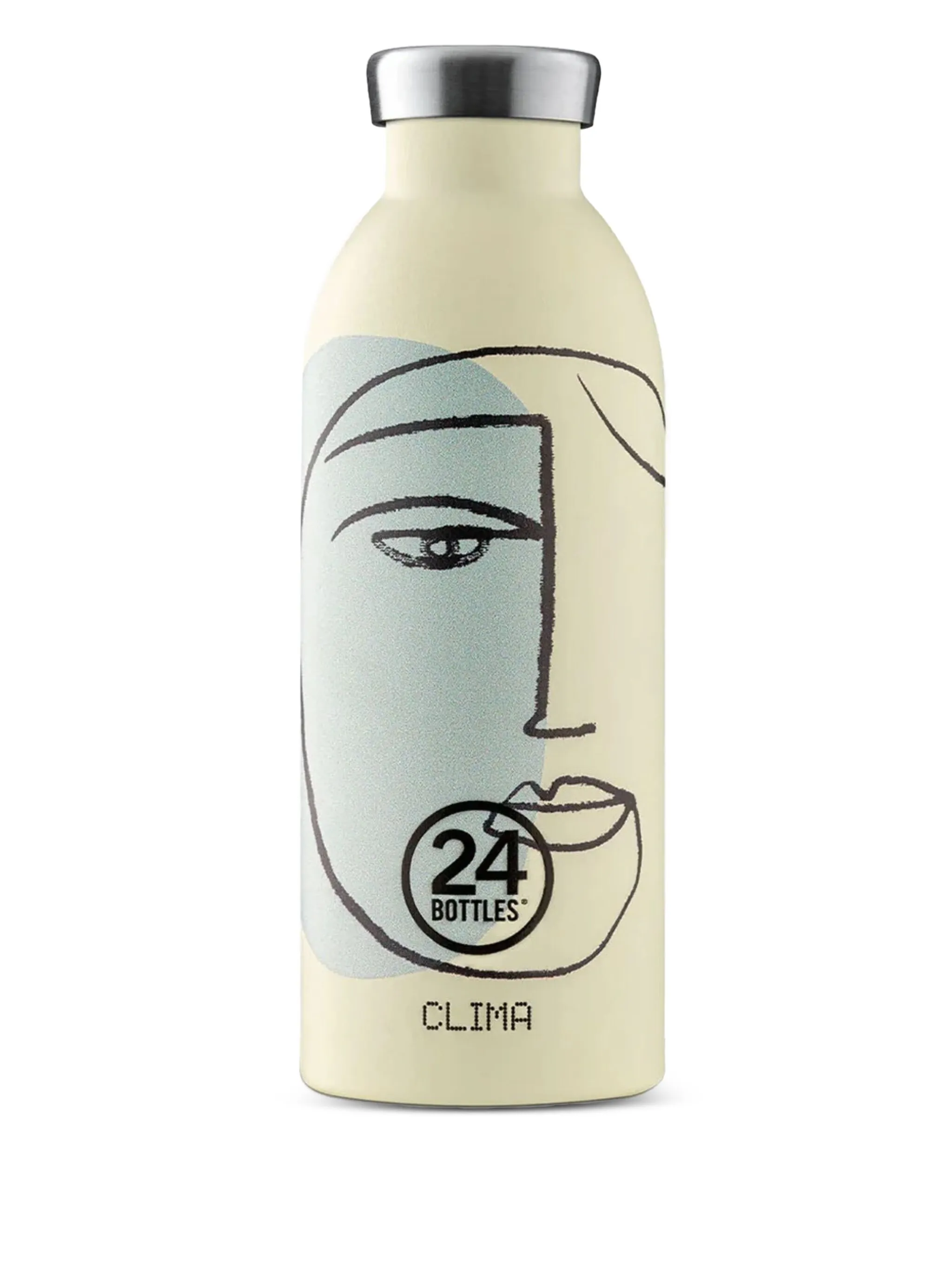 

Дорожная бутылка face graphic (500 л) 24Bottles, нейтральный