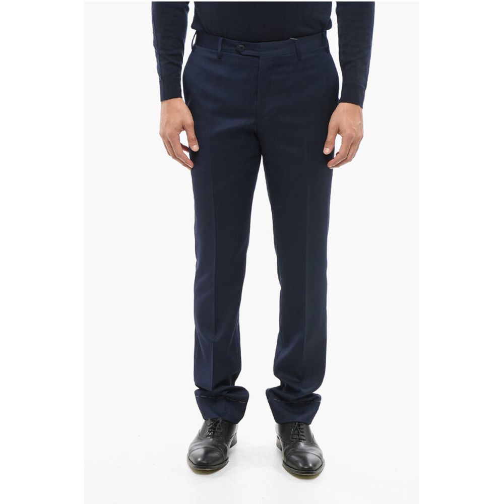 

Шерстяные брюки-чиносы Corneliani, Blue
