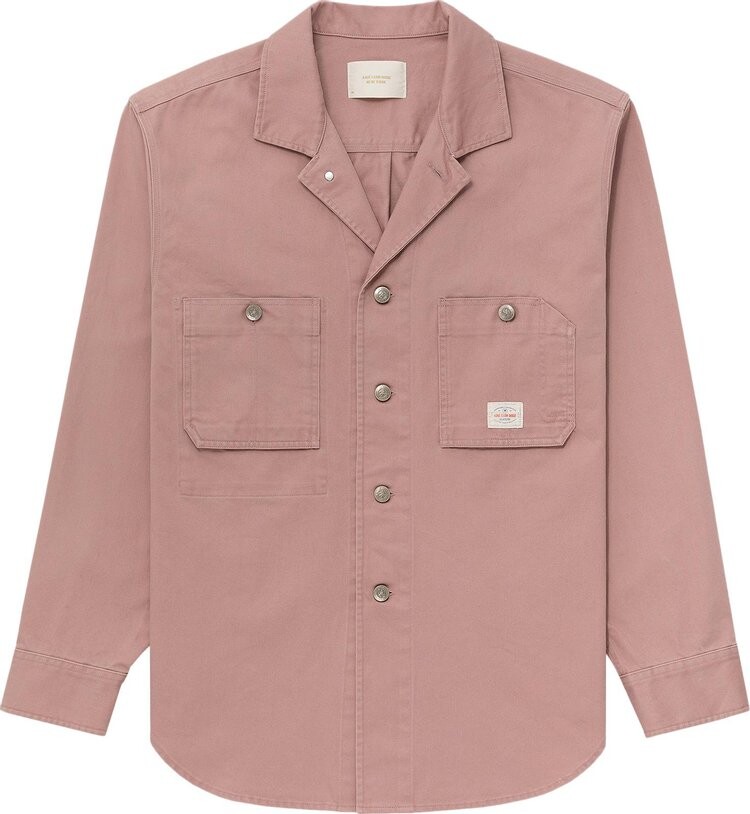 

Рубашка Aimé Leon Dore Twill Work 'Violet Ice', розовый
