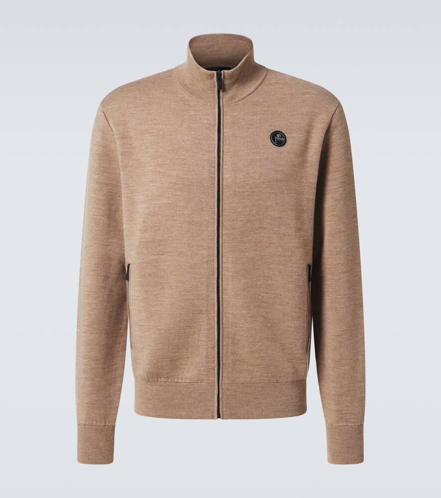 

Кардиган Mayeul на молнии из смесовой шерсти Fusalp, Chino