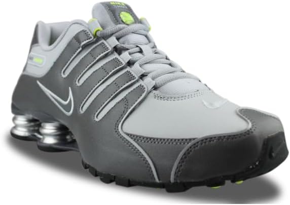 Мужские беговые кроссовки Nike Shox NZ, темно-серый/серый — фото 3