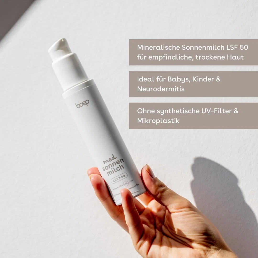Минеральный солнцезащитный крем «med Sun Lotion» SPF 50 от boep Boep — фото 4