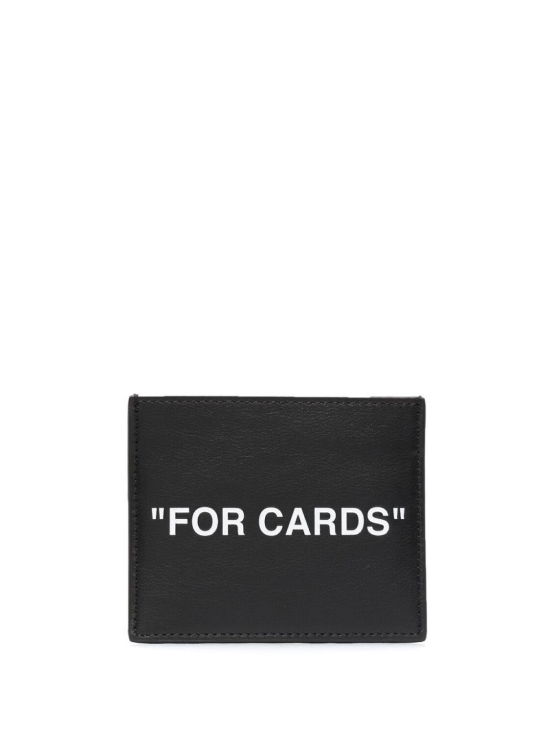 

Off-White картхолдер с надписью, черный