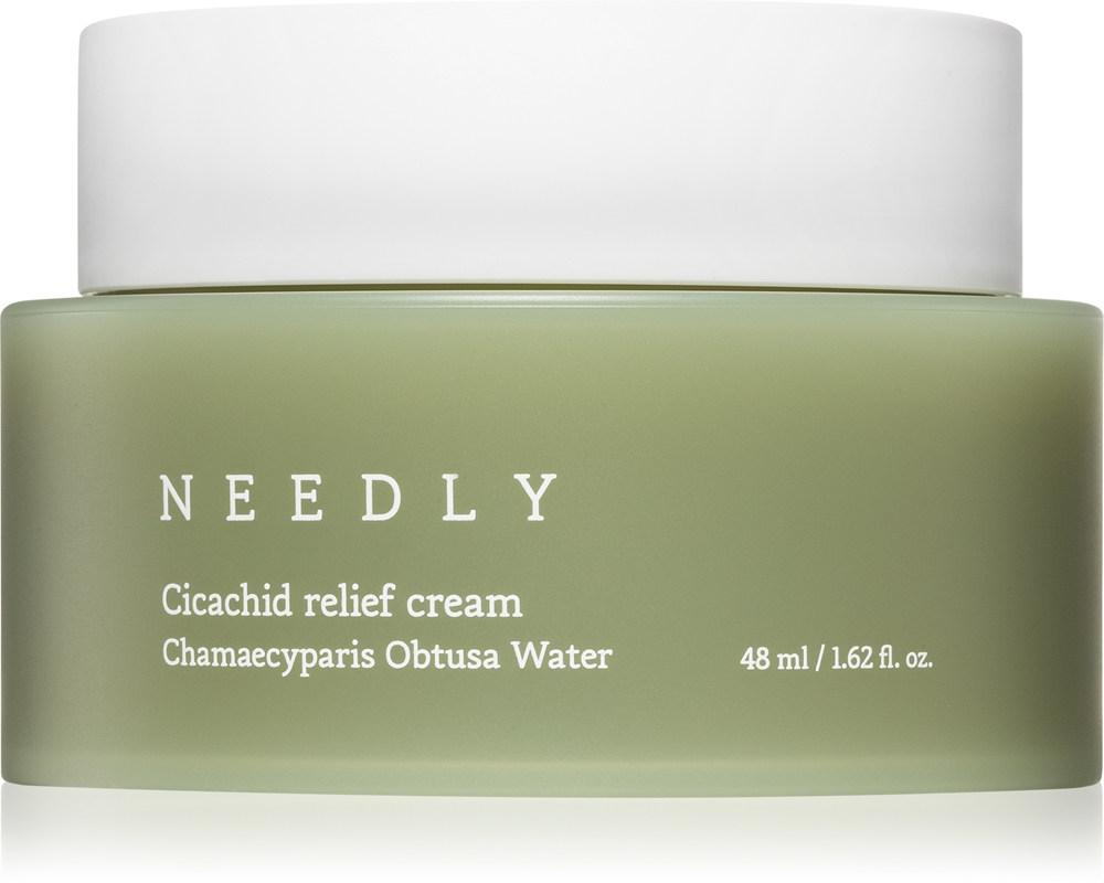 

Крем Cicachid Relief Cream, глубоко восстанавливающий крем с успокаивающим эффектом Needly, 48 мл