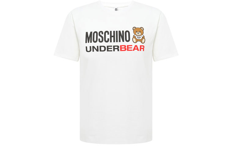 

Футболка унисекс белая MOSCHINO