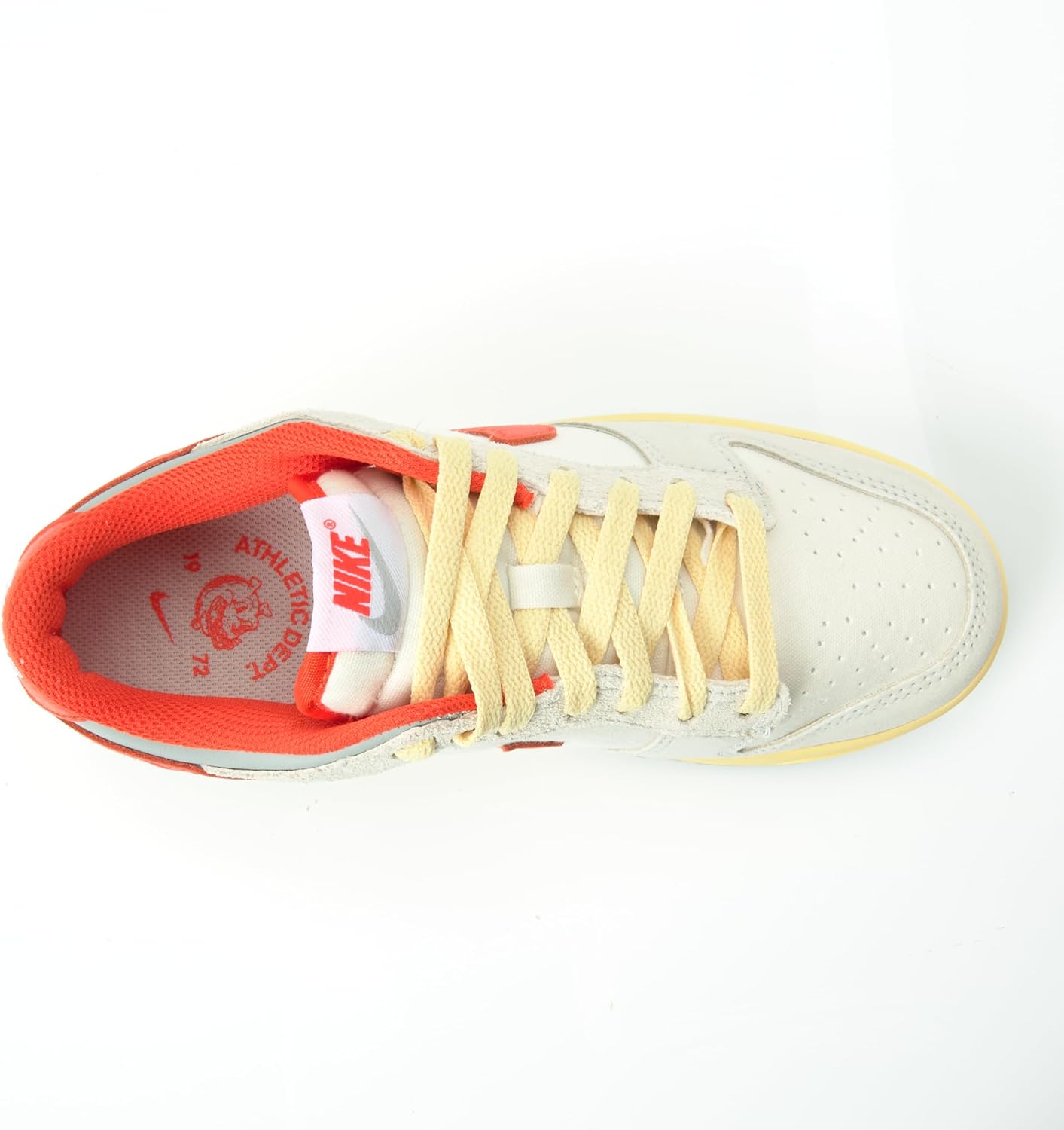 Nike Мужские кроссовки Dunk Low, Sail Picante Red Photon Dust — фото 3