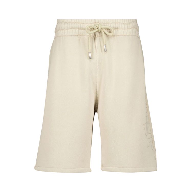 

Шорты Off-White Outline Skate Sweatshorts 'Brown Rice', коричневый