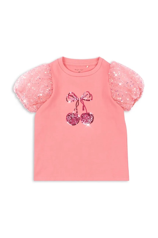 

Детская футболка BALLERINA TEE Konges Sløjd, розовый