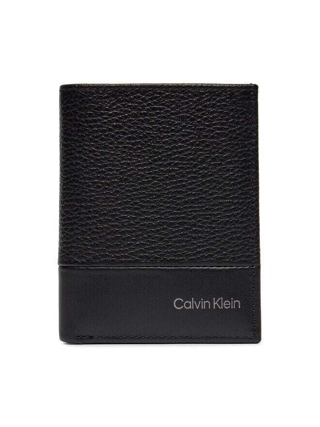 

Большой мужской кошелек Calvin Klein Subtle Mix Bifold 6Cc W/Coin K50K511667, черный