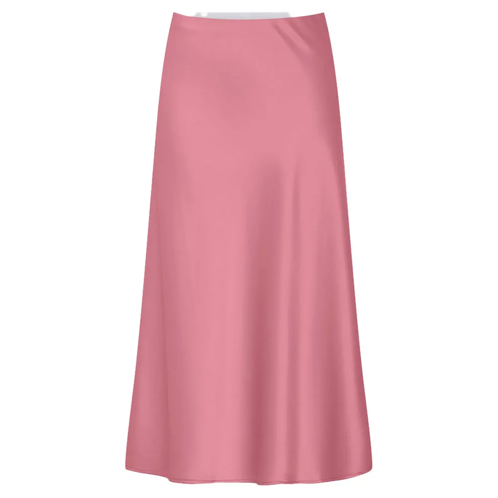 

Юбка Yas Pella midi skirt, розовый