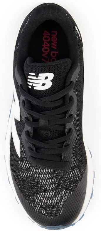 Детские кроссовки New Balance FuelCell V7 Youth Turf-Trainer унисекс, белый/черный — фото 4
