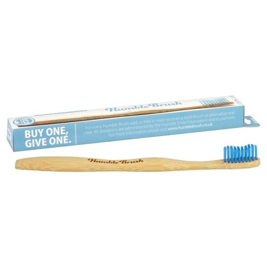 

Бамбуковая зубная щетка среднего размера, 1 шт. Humble Brush