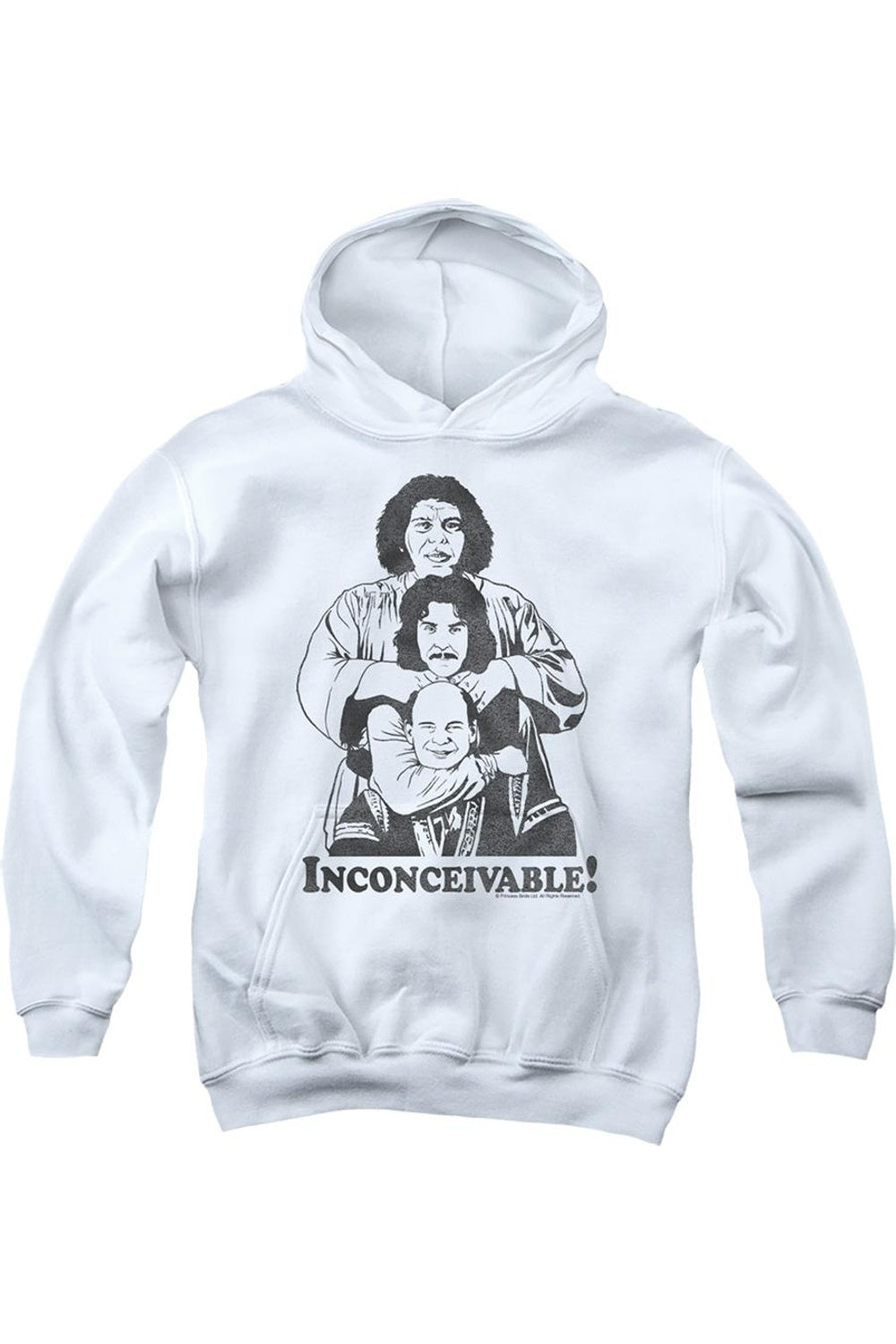 

Толстовка Princess Bride "Невероятная молодость" с капюшоном Gildan, белый