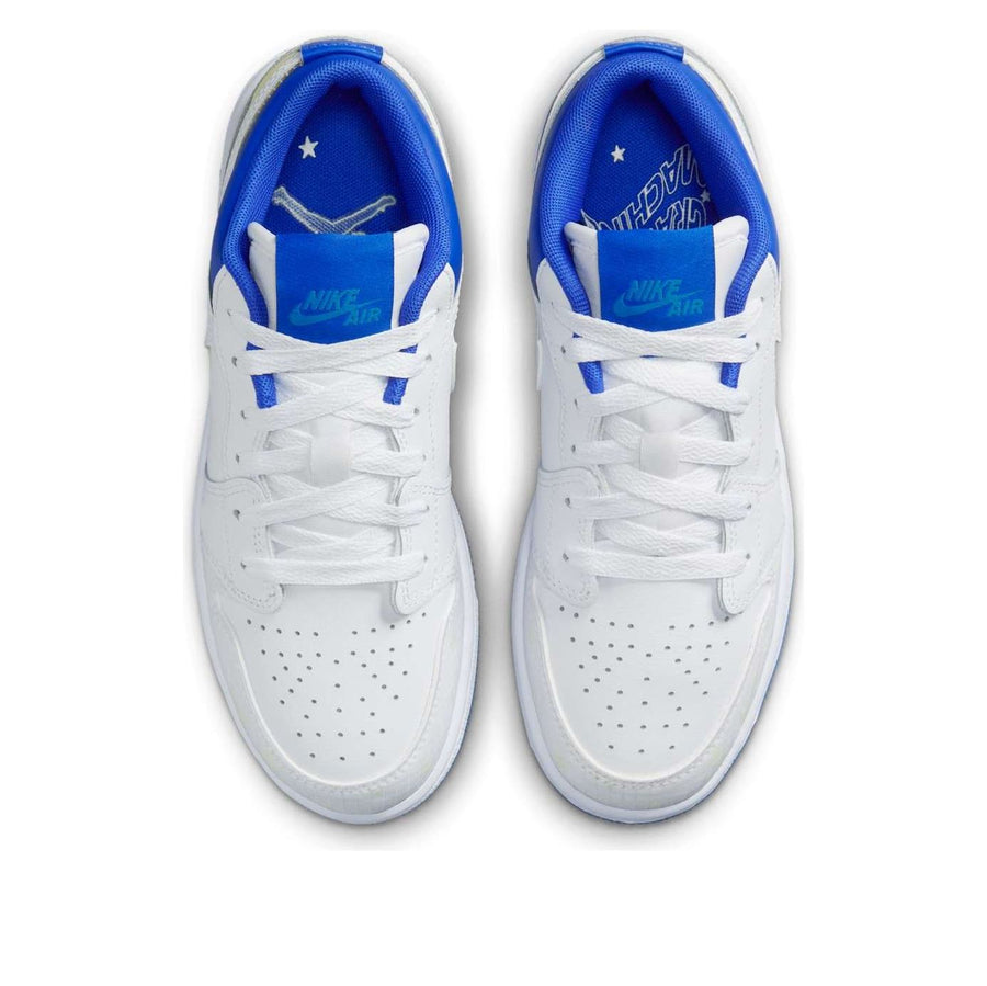 Кроссовки (GS) Air Jordan 1 Low 'The Sky Is Not The Limit', белый — фото 4