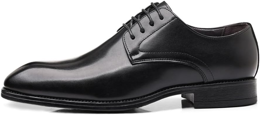 

Мужские оксфорды KYOESCAI, деловые туфли, удобные дерби, классические туфли на шнуровке для мужчин, черный