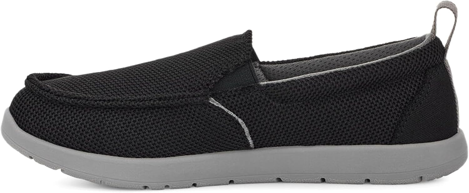 Детские лоферы Sanuk Lil Sidewalk Surfer Lite Mesh, черный — фото 4