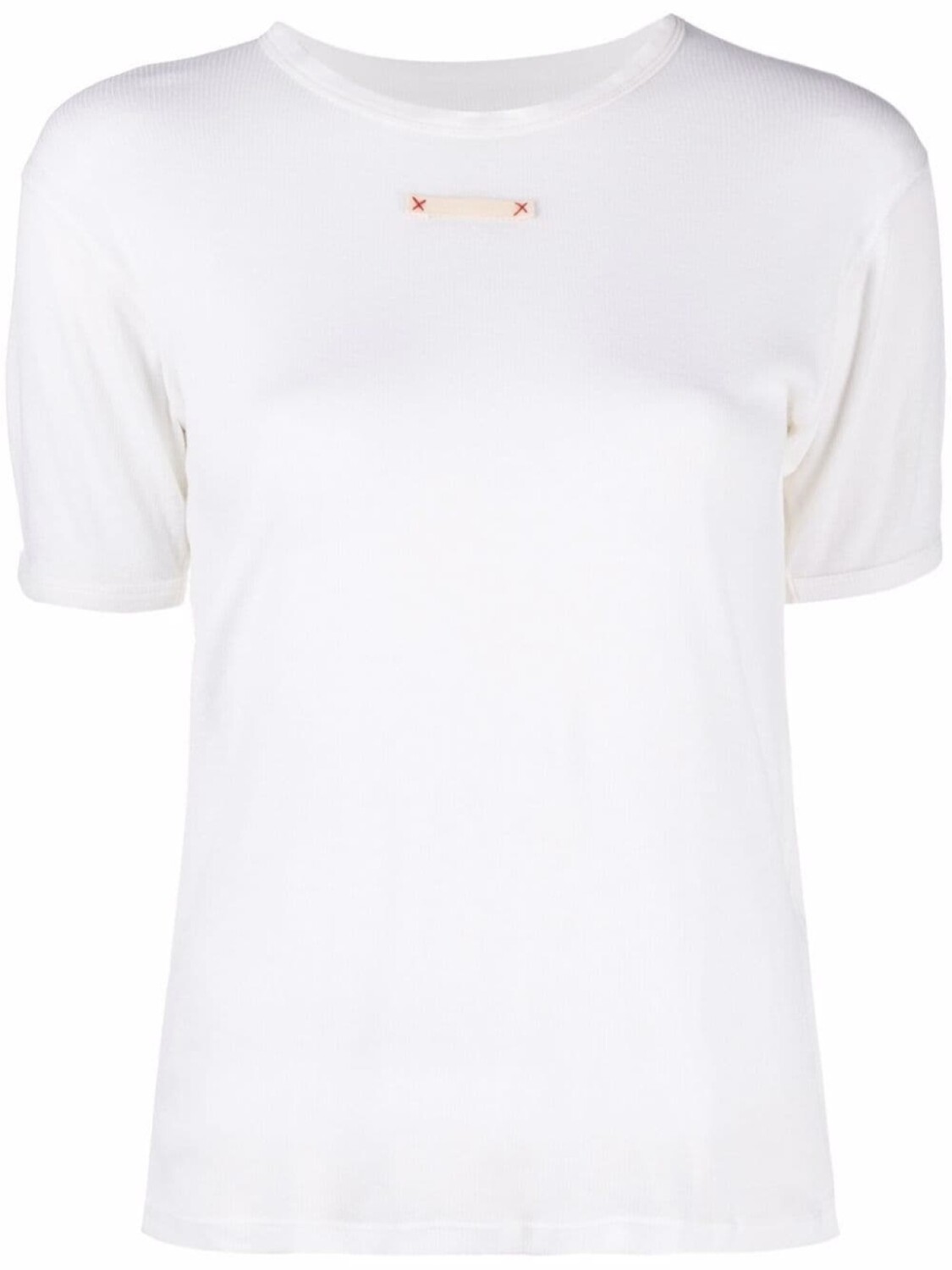

Maison Margiela футболка с нашивкой, белый