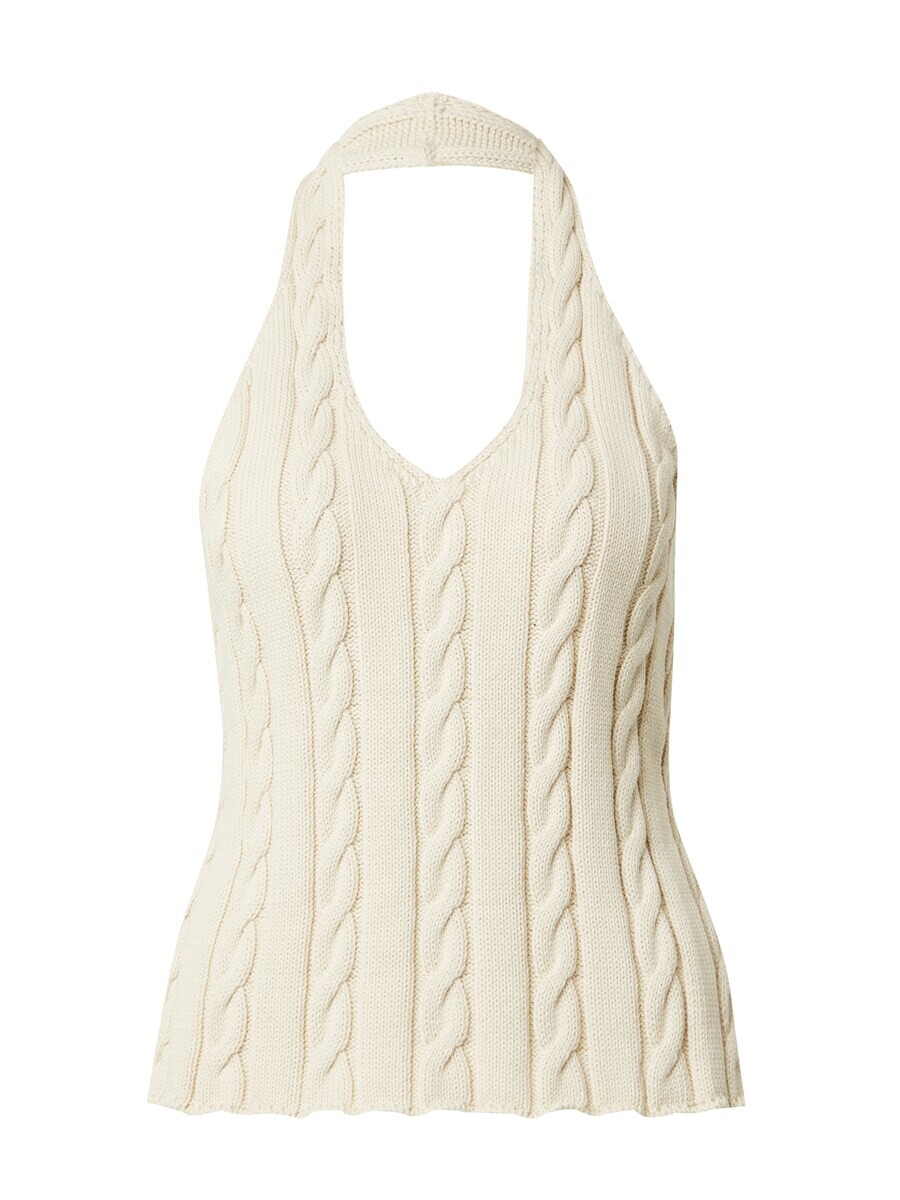 

Вязаный топ millane Knitted Top, кремовый