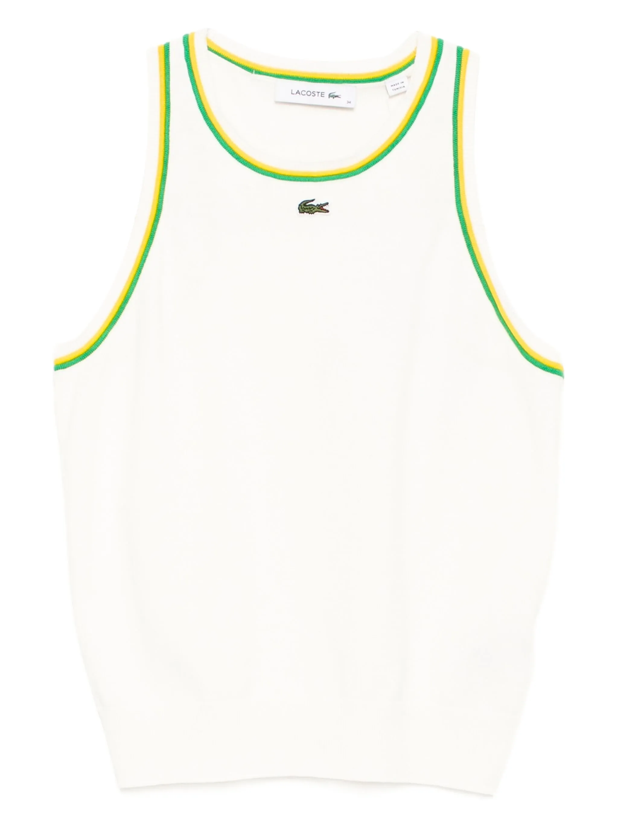 

Топ из джерси Lacoste, белый