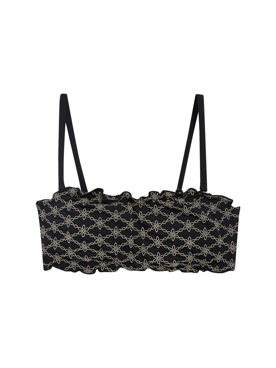 Топ бандо бикини Next Bandeau Bikini Top, черный