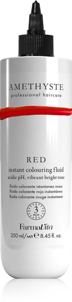 

Amethyste мгновенно окрашивающая жидкость для волос, восстанавливающая красящая маска для рыжих оттенков волос Farmavita, 250 мл