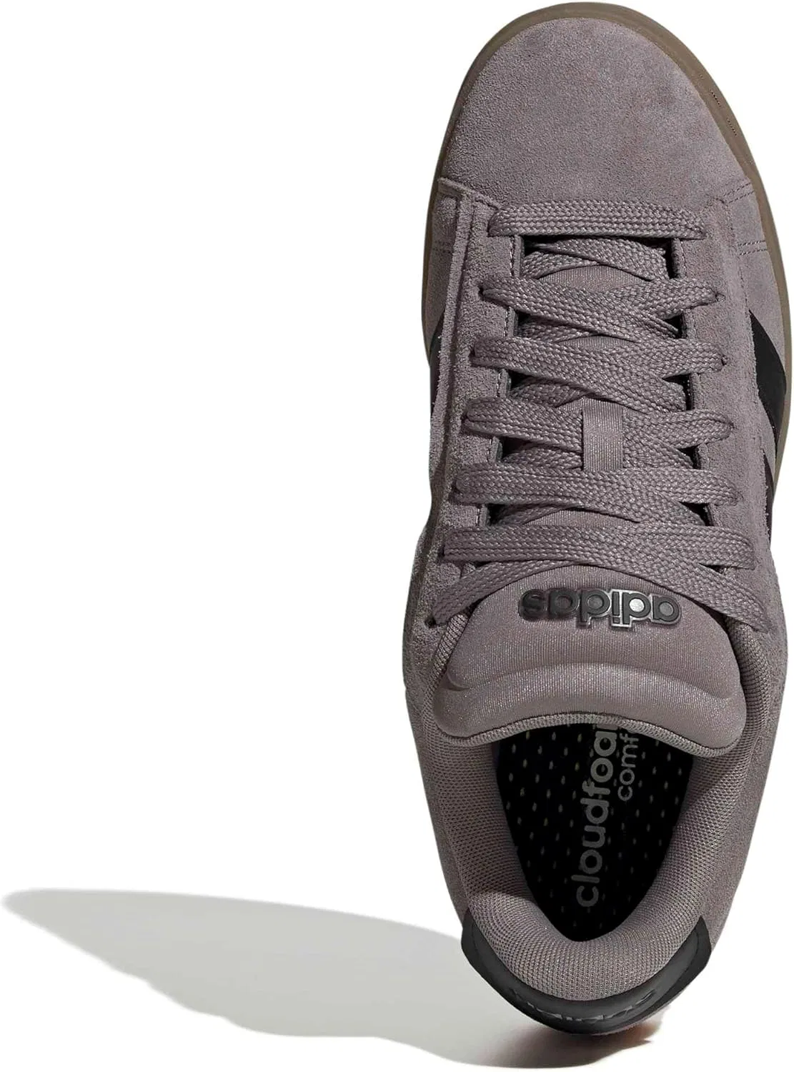 Кроссовки Grand Court Alpha, adidas, Taupe Oxide/Black/Gum — фото 2