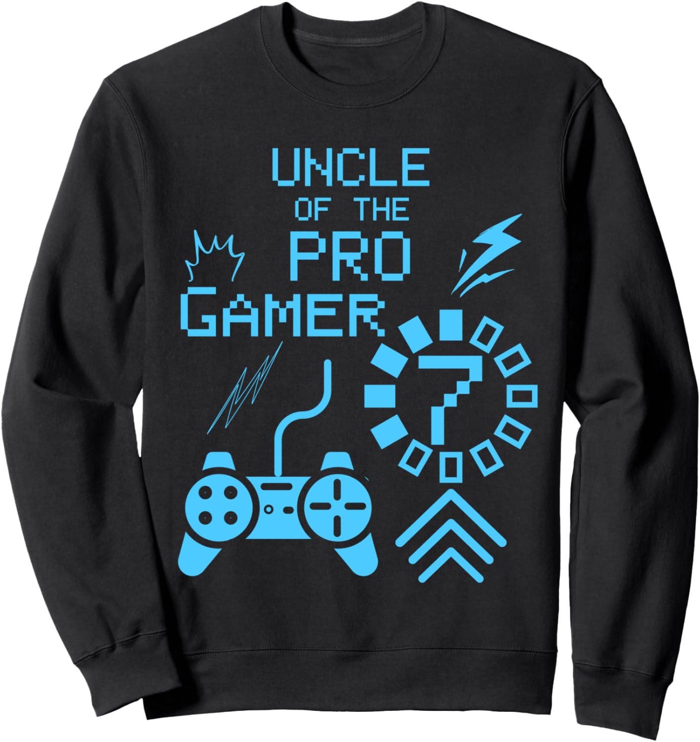 

Толстовка с тематикой видеоигр для вечеринки в честь 7-летия дяди профессионального геймера Family Look Video Gamer Theme Decorations Gifts, черный