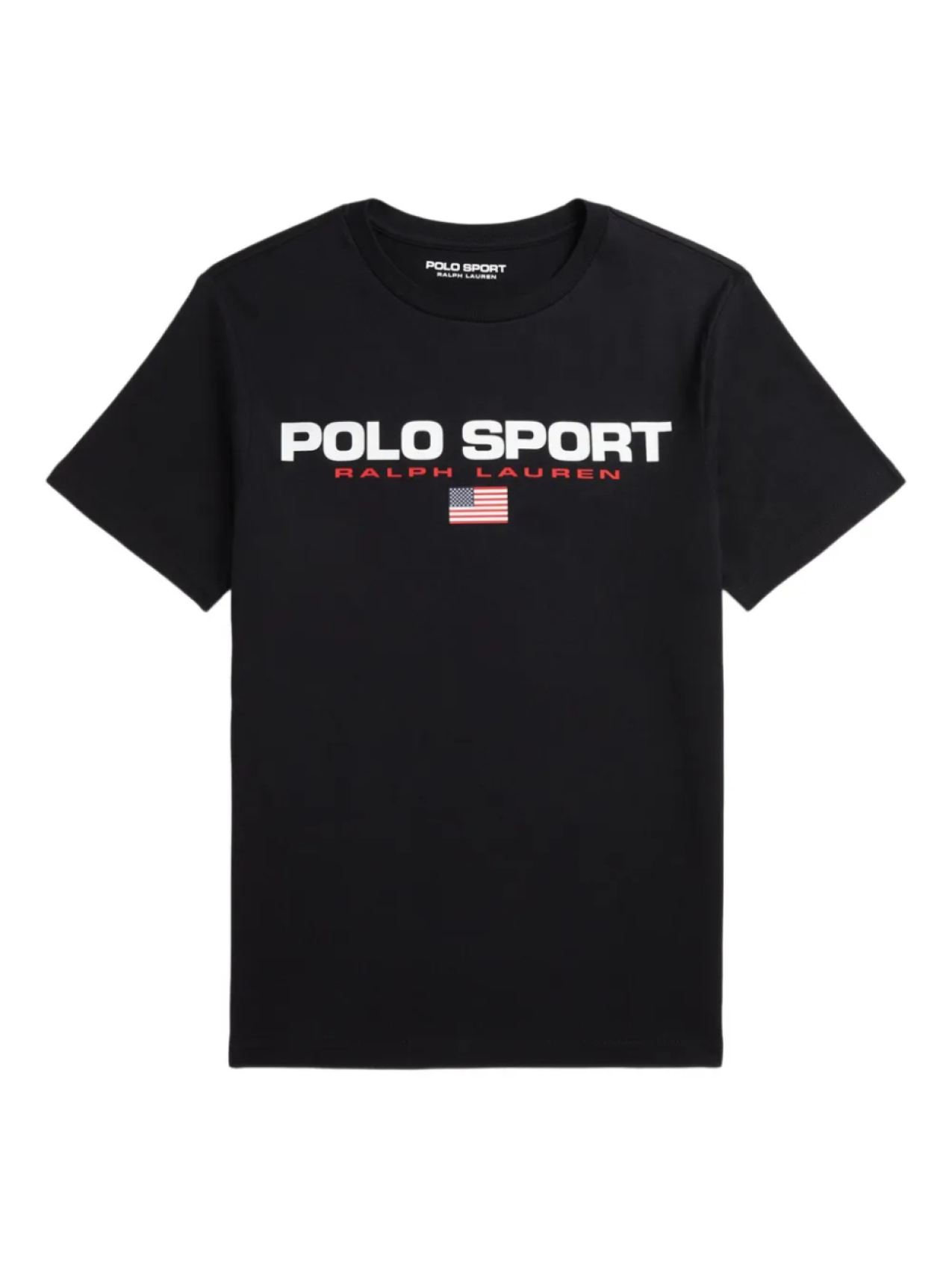 

POLO RALPH LAUREN KIDS футболка с логотипом, черный