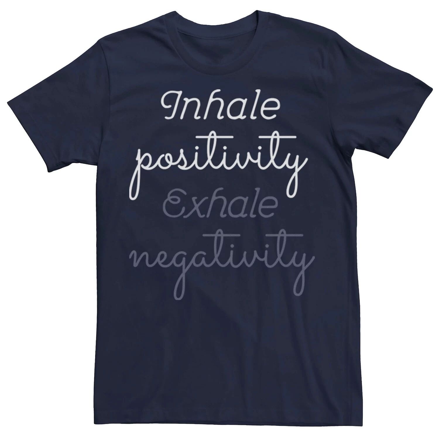 

Мужская футболка Fifth Sun Inhale Positivity Script Licensed Character