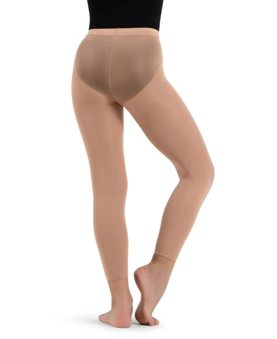 Girls Ultra Hold Footless Tight Capezio, светлый-suntan — фото 3