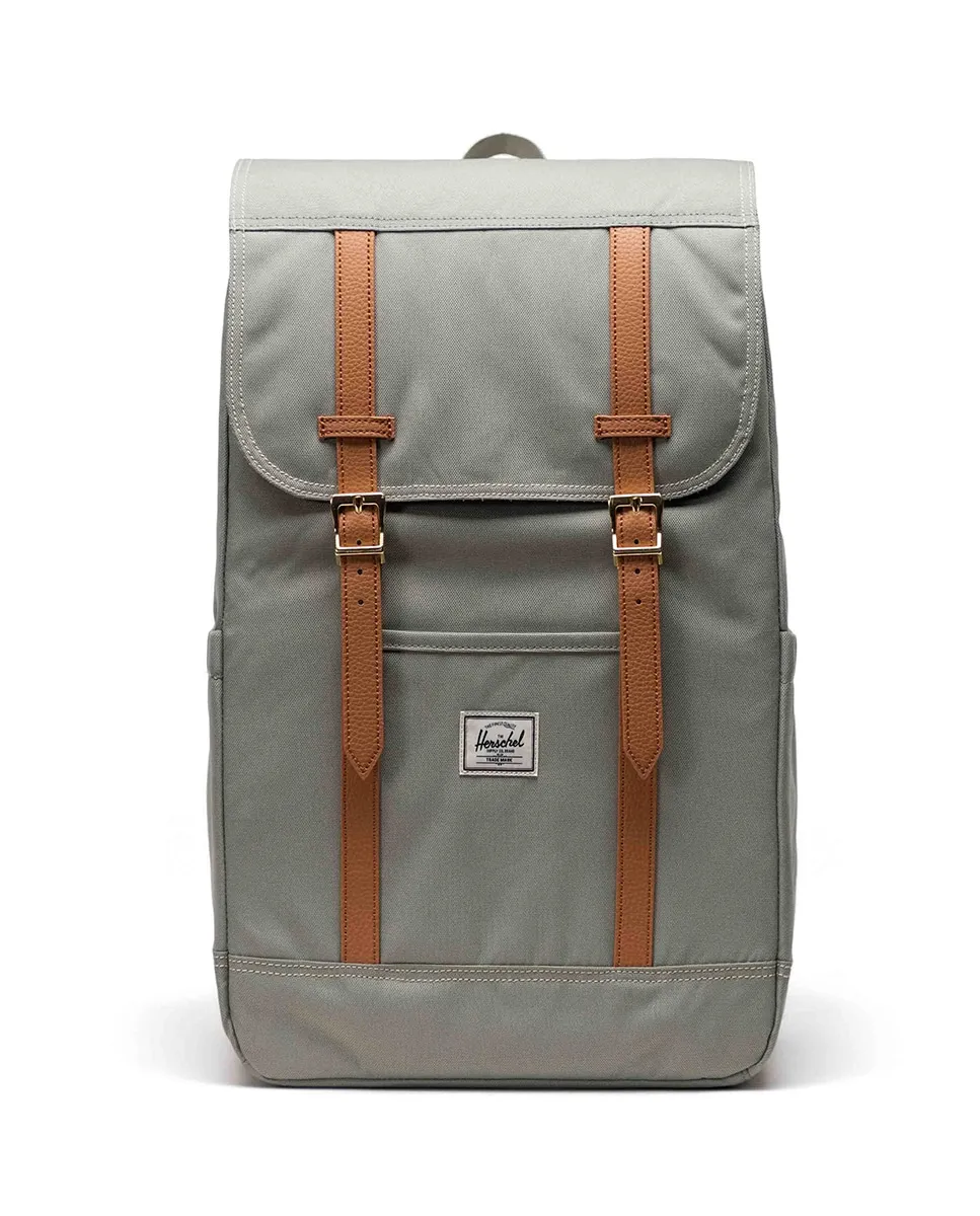 

Мужской тканевый рюкзак 23 л из переработанного сырья Зеленый рюкзак с отделением для ноутбука Herschel